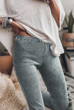 Load image into Gallery viewer, Vintage Washed Ribbed Leggings