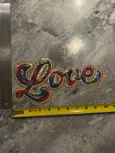 Load image into Gallery viewer, Love Rainbow Sequin X-Large Patch (Valentine’s Collection)