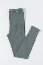 Load image into Gallery viewer, Vintage Washed Ribbed Leggings