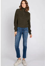 Load image into Gallery viewer, Half Zip Sweater