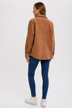 Load image into Gallery viewer, Corduroy Button Down Shacket w/Pockets