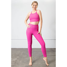 Load image into Gallery viewer, RIBBED YOGA LEGGINGS