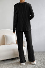 Load image into Gallery viewer, Ribbed Knit Two Piece Set