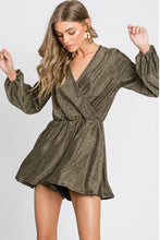 Load image into Gallery viewer, Glitter Long Sleeve Romper