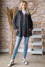 Load image into Gallery viewer, Ribbed Shacket w/Pockets