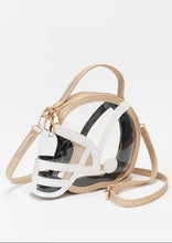 Load image into Gallery viewer, Clear Gameday Football Helmet Satchel/Crossbody Bag