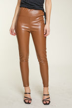 Load image into Gallery viewer, Faux Leather Capri Leggings