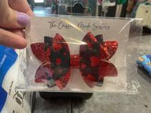 Load image into Gallery viewer, Faux Leather Bows