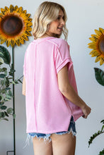 Load image into Gallery viewer, V-Neck Solid Twist Rib Women's Knit Top