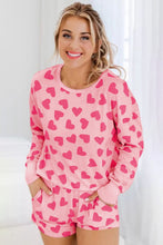 Load image into Gallery viewer, Valentine Two Piece Lounge Set
