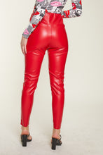 Load image into Gallery viewer, Faux Leather Capri Leggings