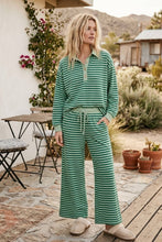 Load image into Gallery viewer, Soft Touch Lightweight Stripe Top ONLY (Wide Leg Pants Sold Separately)
