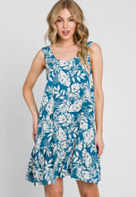 Load image into Gallery viewer, Ruffled Mini Dress w/Deep V Back