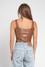 Load image into Gallery viewer, Faux Leather Bodysuit