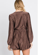 Load image into Gallery viewer, Glitter Long Sleeve Romper