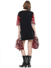 Load image into Gallery viewer, 15 Sequin Jersey Dress (Silver)