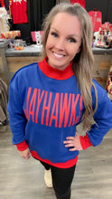 Load image into Gallery viewer, Reversible Jayhawks Sweatshirt