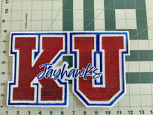Load image into Gallery viewer, KU Jayhawks Sequin X-Large Patch