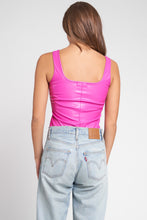Load image into Gallery viewer, Faux Leather Bodysuit