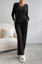 Load image into Gallery viewer, Ribbed Knit Two Piece Set
