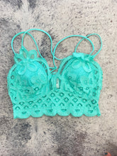 Load image into Gallery viewer, Crochet Lace Bralette