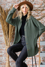 Load image into Gallery viewer, Ribbed Shacket w/Pockets