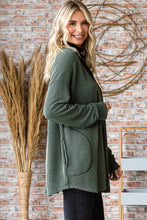 Load image into Gallery viewer, Ribbed Shacket w/Pockets