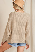 Load image into Gallery viewer, Boxy Knit Sweater