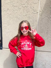 Load image into Gallery viewer, KIDS Go Taylor’s Boyfriend Sweatshirt
