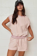 Load image into Gallery viewer, Scuba Sleeveless Lounge TOP ONLY (shorts sold separately)