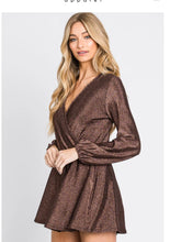 Load image into Gallery viewer, Glitter Long Sleeve Romper