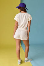 Load image into Gallery viewer, V-Neck Short Sleeve Top (Shorts Sold Separately)