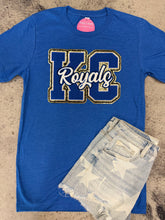 Load image into Gallery viewer, KC Royals Tee w/Chenille Patch