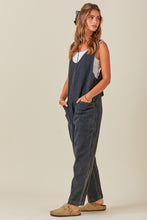 Load image into Gallery viewer, Washed Denim Overall Jumper