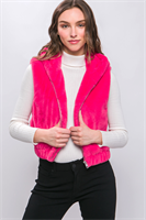 Load image into Gallery viewer, Soft Hooded Vest with Pockets