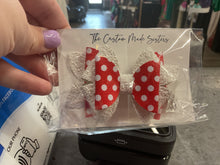Load image into Gallery viewer, Faux Leather Bows