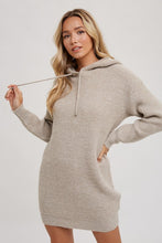 Load image into Gallery viewer, Chunky Waffle Hooded Tunic