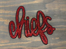 Load image into Gallery viewer, Chiefs (Red) Sequin X-Large Patch