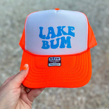 Load image into Gallery viewer, Lake Bum Neon Foam Trucker Hat