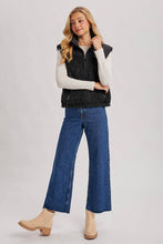 Load image into Gallery viewer, SHERPA CONTRAST HIGH STAND COLLAR VEST