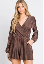 Load image into Gallery viewer, Glitter Long Sleeve Romper