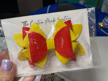 Load image into Gallery viewer, Faux Leather Bows