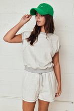 Load image into Gallery viewer, Scuba Sleeveless Lounge TOP ONLY (shorts sold separately)