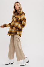 Load image into Gallery viewer, Button Down Flannel Shacket