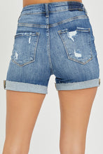 Load image into Gallery viewer, RISEN High Rise Distressed Shorts