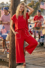 Load image into Gallery viewer, Scuba Contrast Stitch Lounge Pants ONLY (TOP Sold Separately)