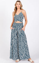 Load image into Gallery viewer, Smocked Waist Wide Leg Pants