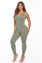 Load image into Gallery viewer, Ribbed Razorback Jumpsuit