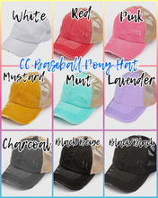 Load image into Gallery viewer, CC Baseball Hat Bar Ticket