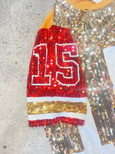 Load image into Gallery viewer, 15 Sequin Jersey Dress (Yellow)